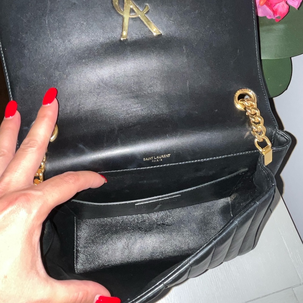 YSL Vicky large leather crossbody bag - Picture 7 of 8